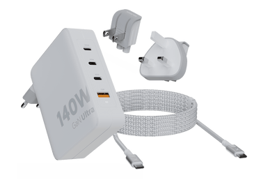 140W GaN - Ultra Travel Adapter + USB - C PD Kabel - Xtorm NL